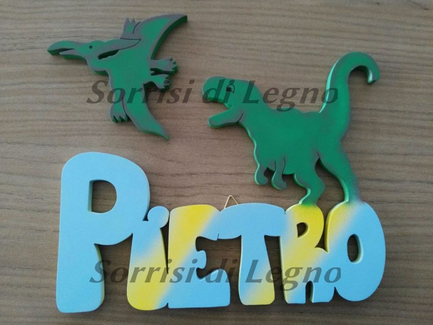 Nome-Pietro-con-T-Rex-e-Pterodattilo