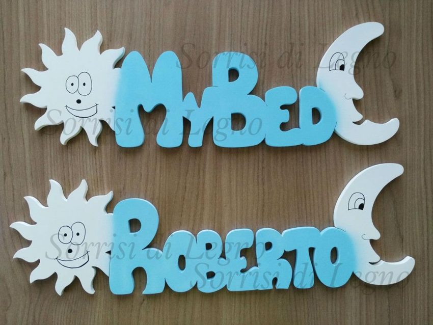scritte-in-legno-per-cameretta-azzurro