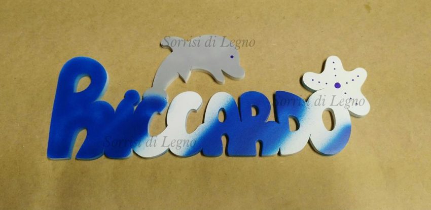 nome-in-legno-Riccardo
