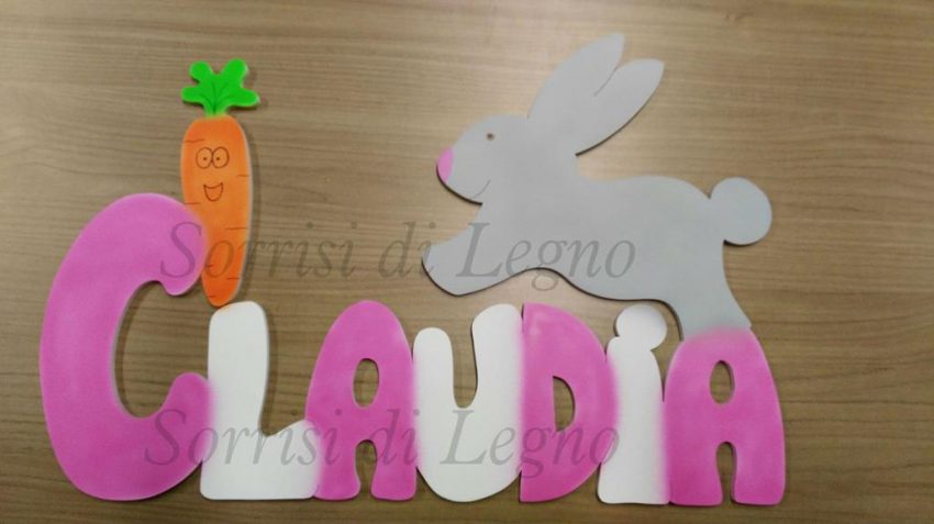 Nome-Claudia-grande-con-coniglietto- carota-1