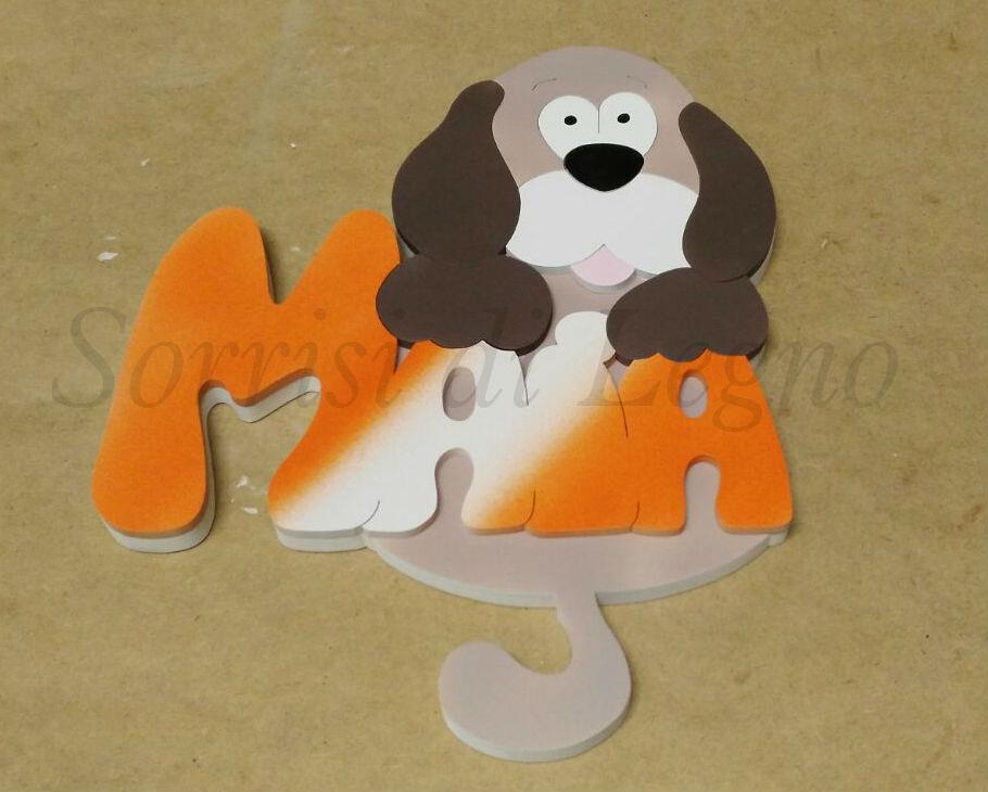 Nome-Maia-con-cane- intagliato 2