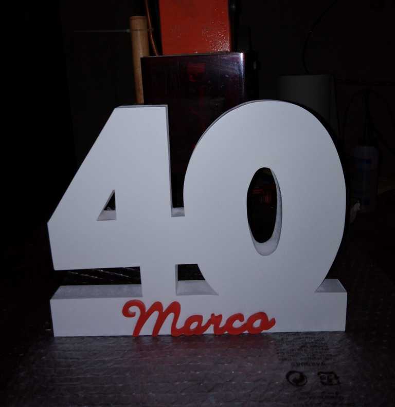 Numero 40 con il nome Marco